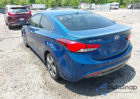2014 Hyundai Elantra z USA, uszkodzony, nr VIN KMHDH6AH1EU024286
